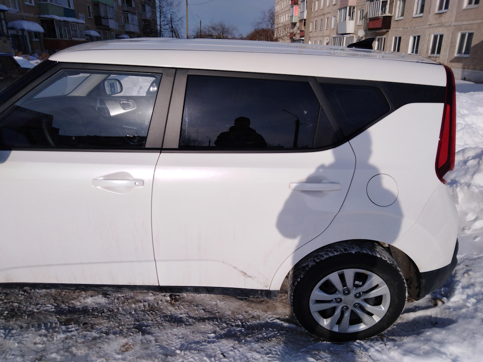 Тонировка — KIA Soul (3G), 1,6 л, 2019 года | стайлинг | DRIVE2