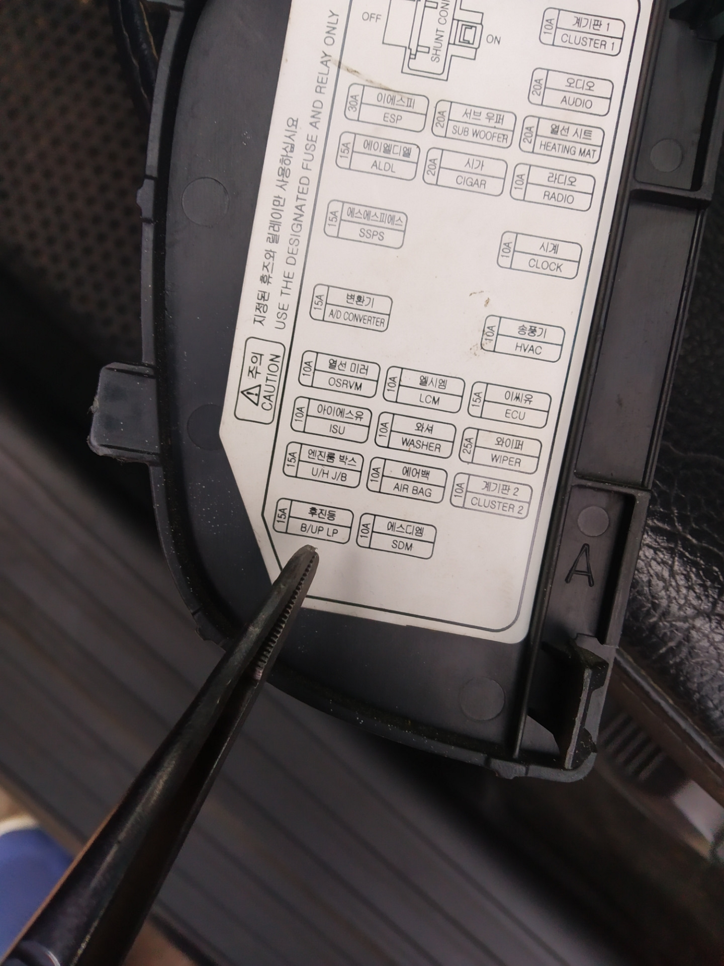 Расположение предохранителей и реле (T30, японец) - Nissan X-Trail I (t30), 2 л,