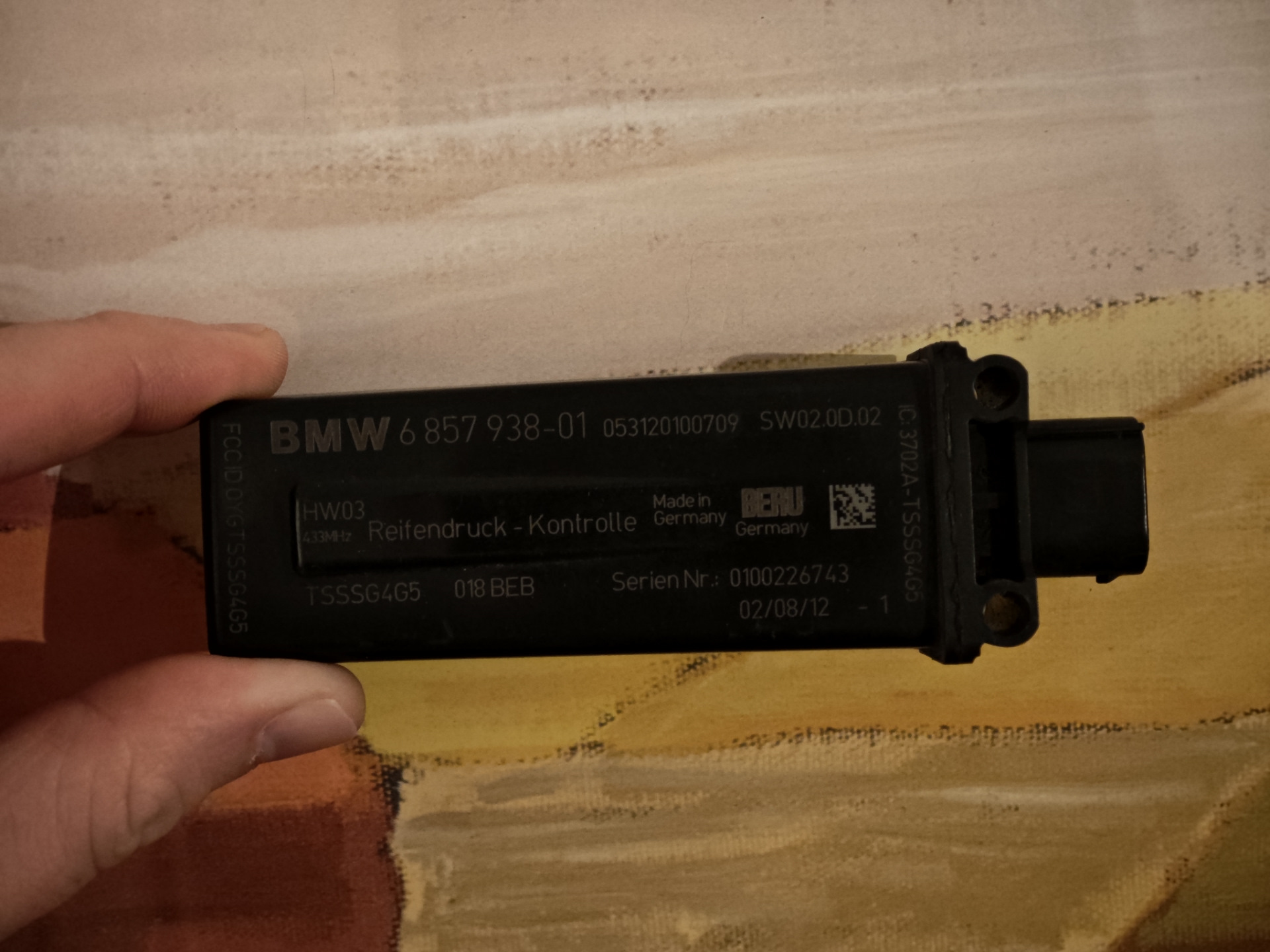 RDC, антенна пришла, ошибка ушла — BMW 5 series (F10), 3 л