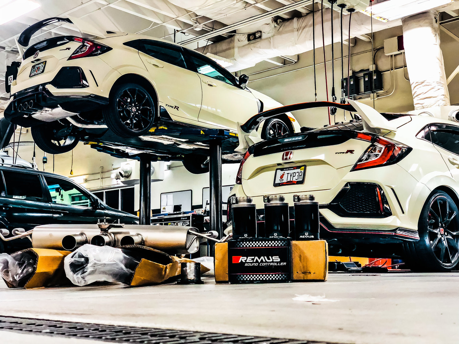 Установка выхлопной системы Remus на Honda Civic — Remus-Russia на DRIVE2