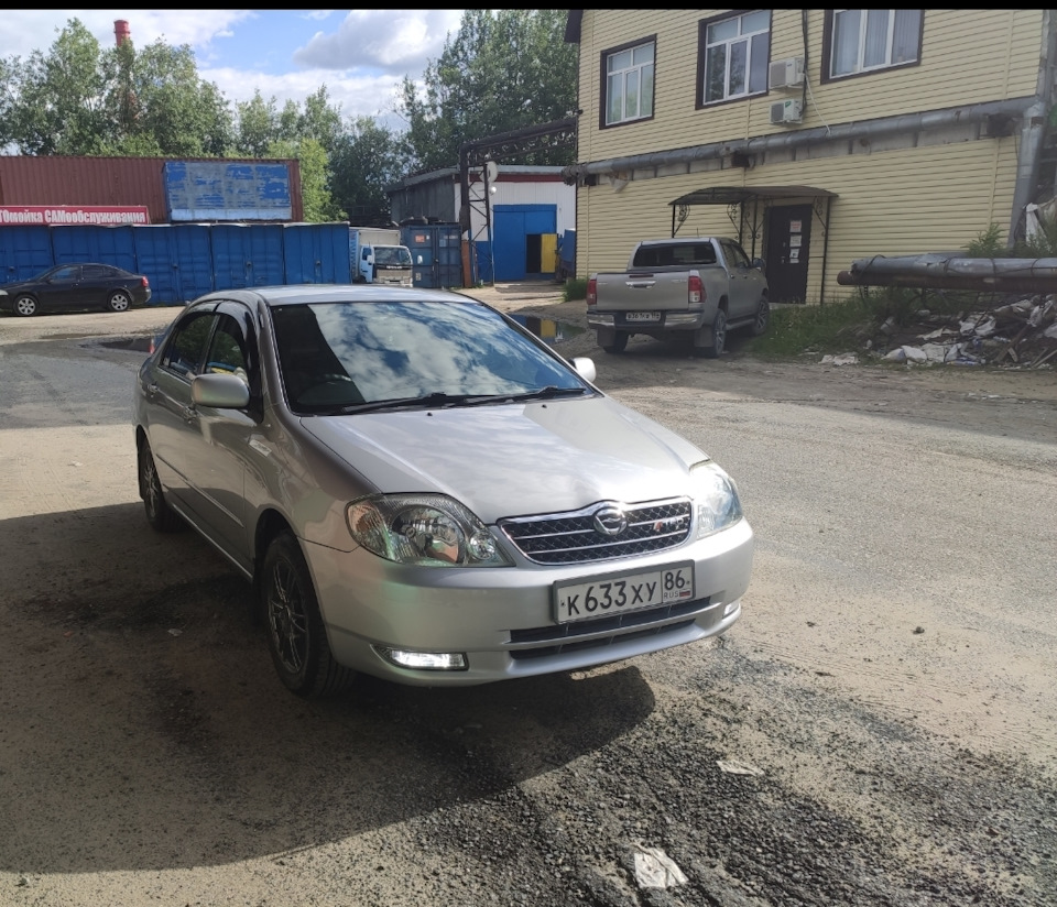 Грустный пост — Toyota Corolla (120), 1,5 л, 2002 года | продажа машины |  DRIVE2