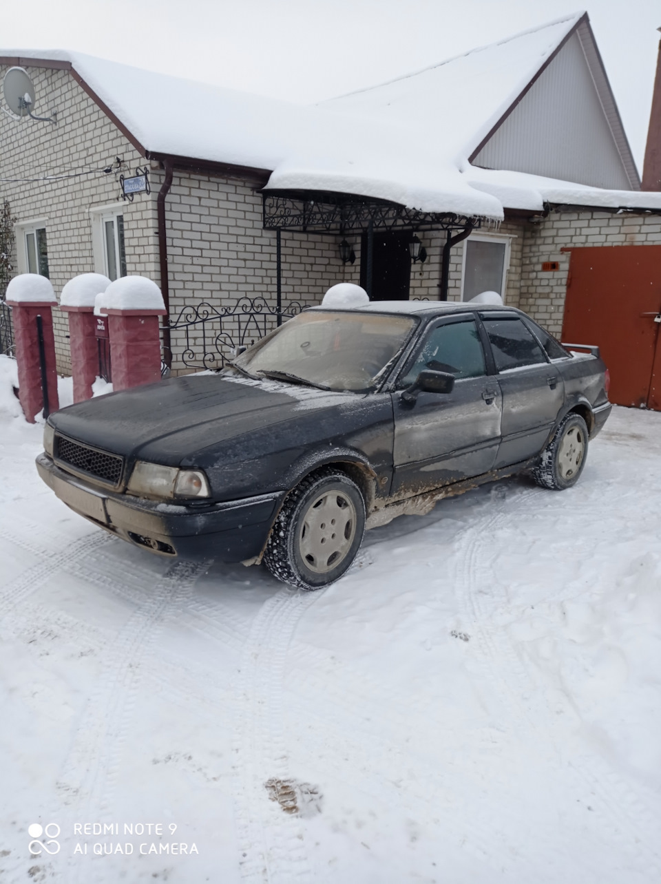 Сани летом или семь вёрст… — Audi 80 (B4), 2 л, 1991 года | путешествие |  DRIVE2