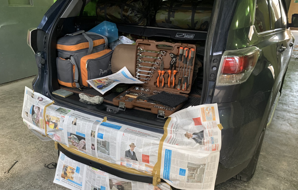 Photo from the logbook Toyota Highlander (XU50)