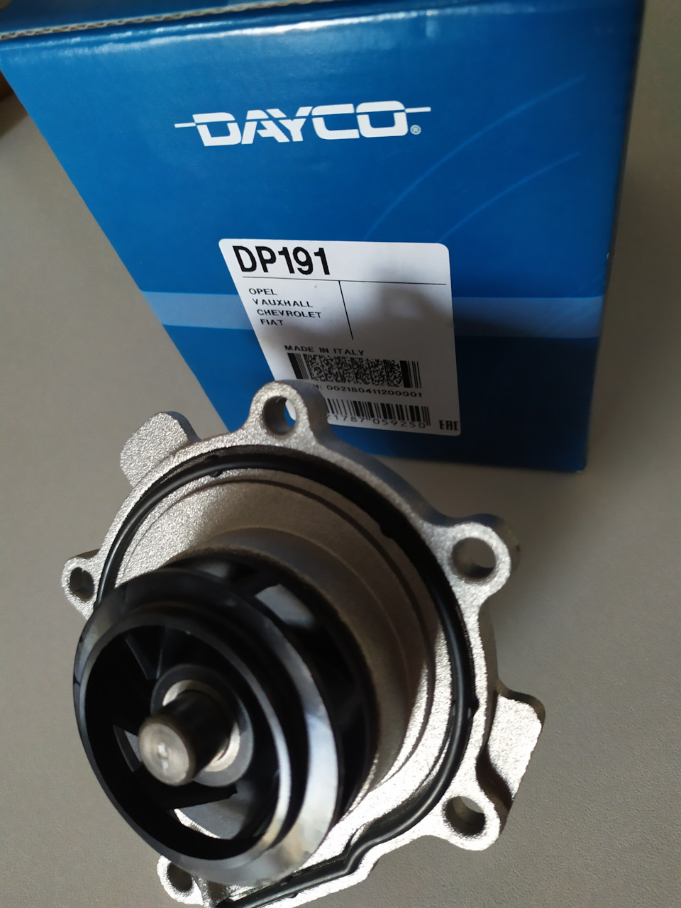 DP191 Водяная помпа DAYCO | Запчасти на DRIVE2