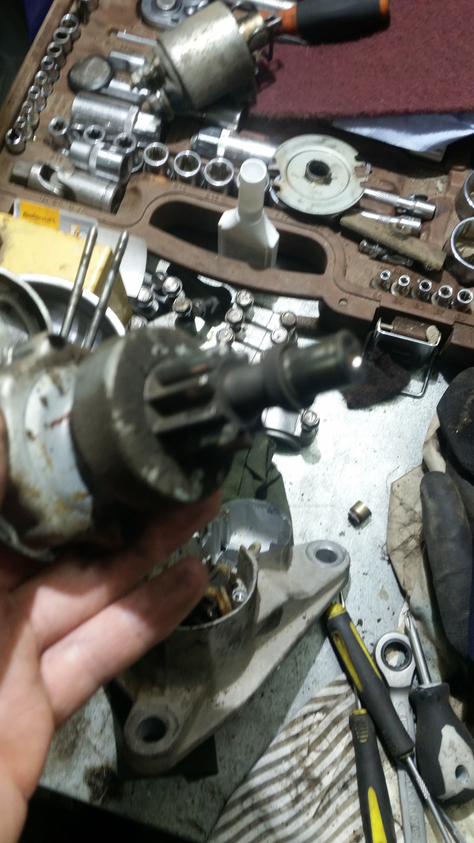 Профилактика стартера — Nissan Qashqai (1G), 2 л, 2010 года | своими ...