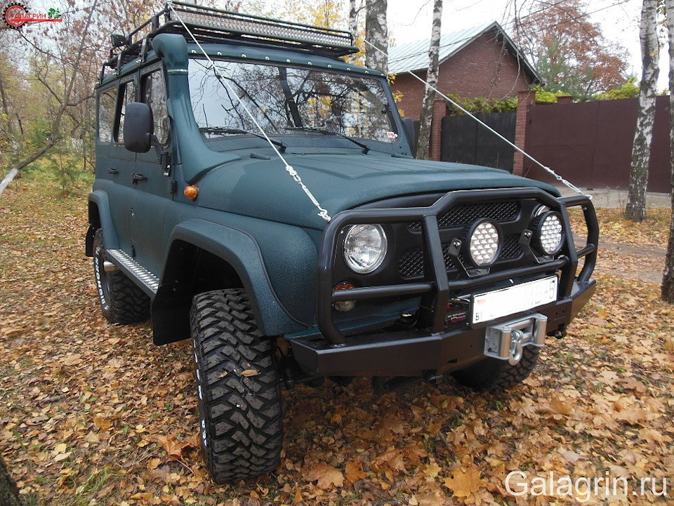 УАЗ-31519 "Хантер" с двигателем Nissan QD-32 - Галагрин на DRIVE2