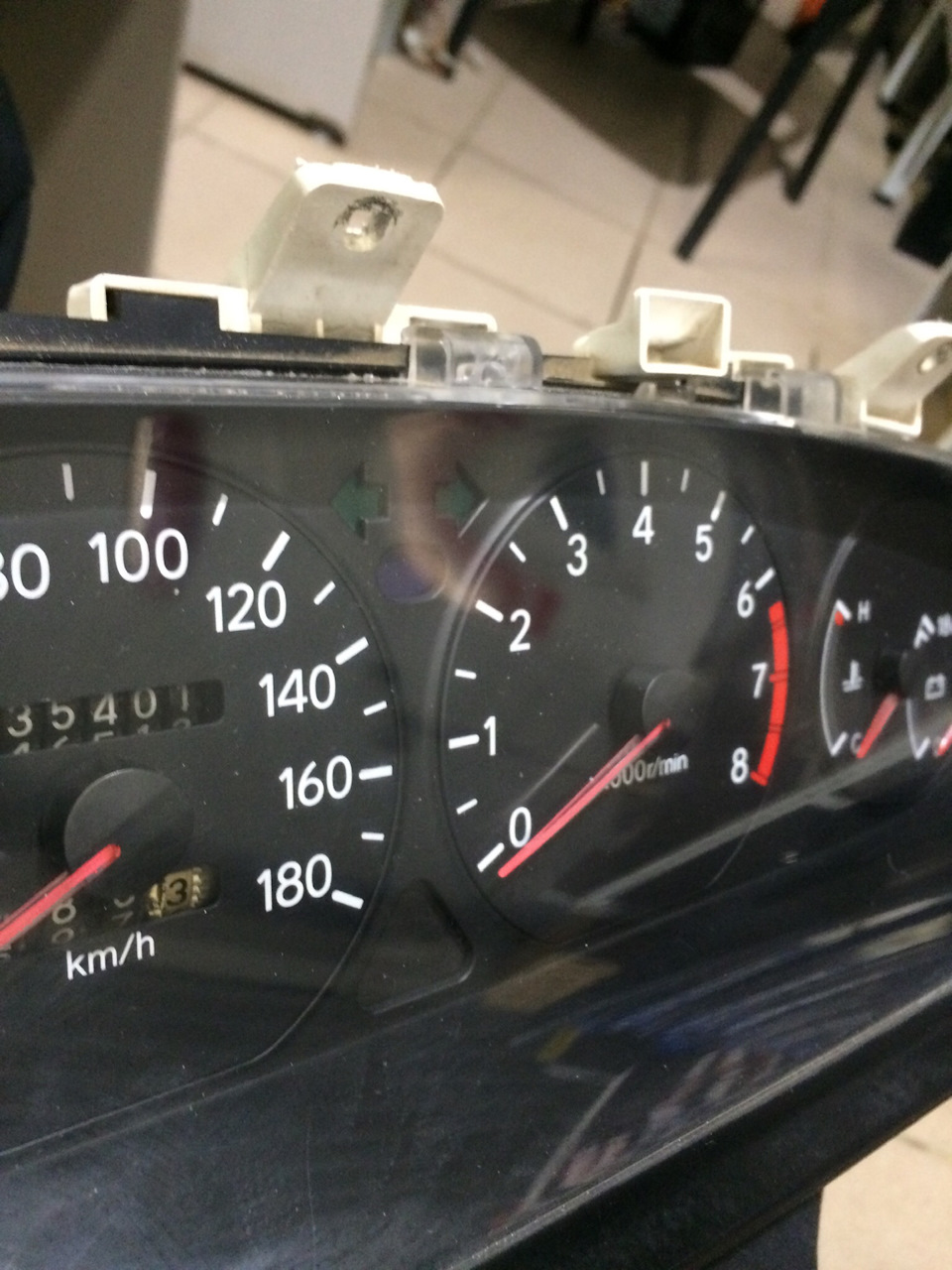 Полировка приборной панели — Toyota Corolla Ceres, 1,6 л., 1992 года ...