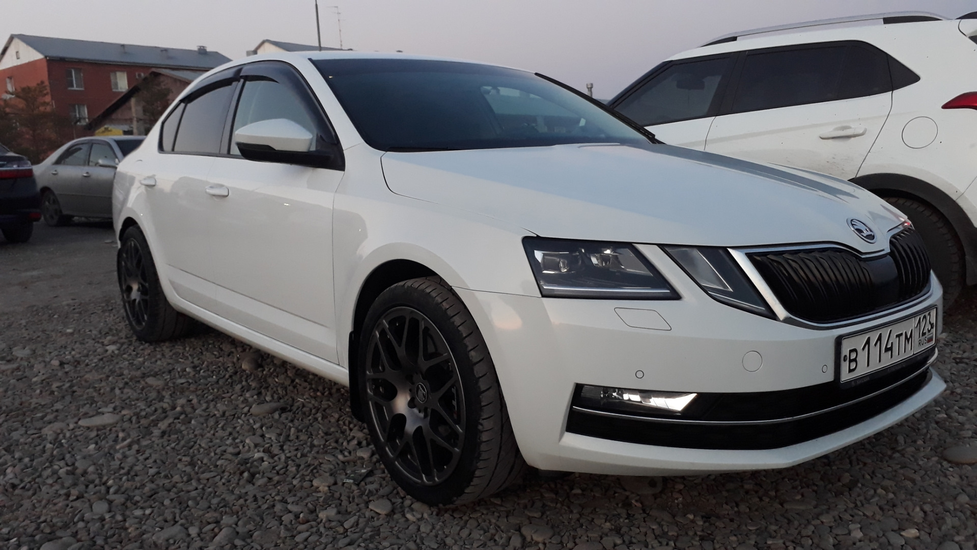 Skoda Octavia a7 White