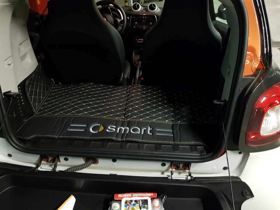 Как снять боковины багажника на smart fortwo