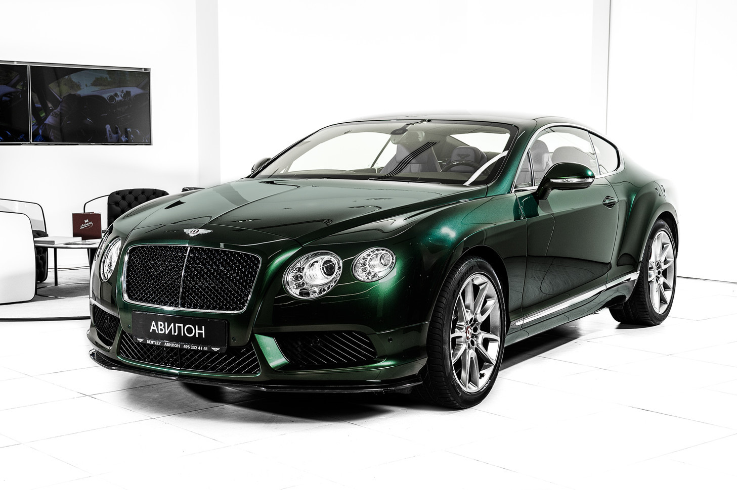 Bentley Continental бирюза