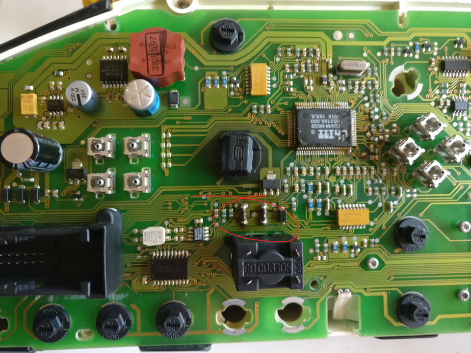 Ремонт щитка приборов - Mercedes-Benz S-Class (W140), 3,2 л, 1993 года своими ру