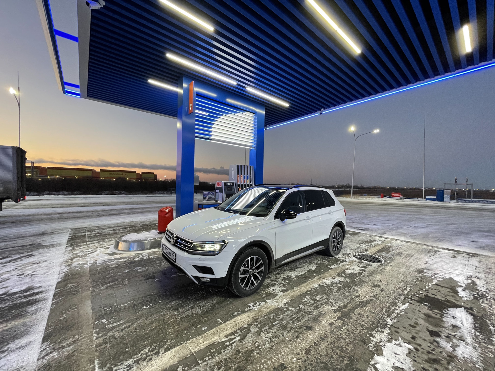 Самая холодная тысяча км — 45 — Volkswagen Tiguan (2G), 1,4 л, 2019 года |  путешествие | DRIVE2