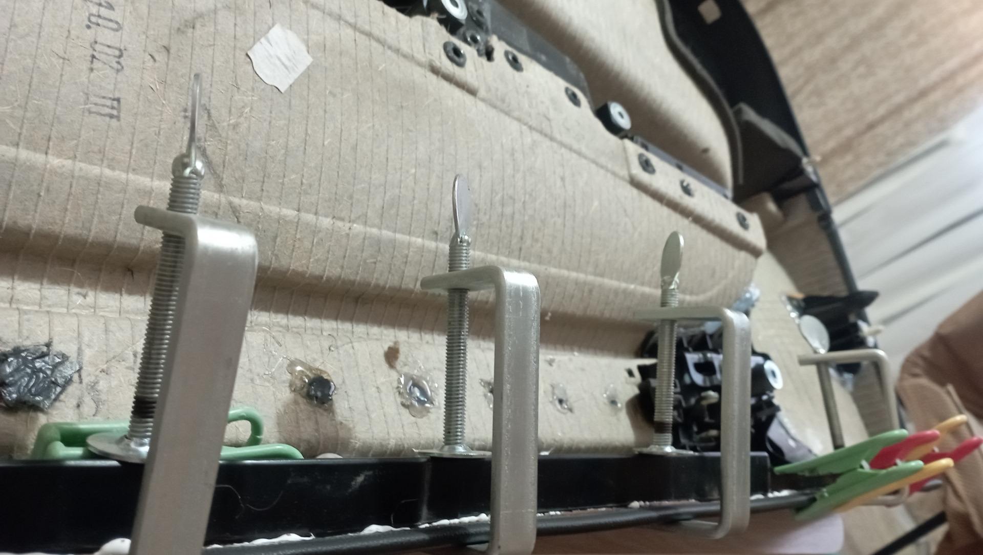 Ремонт дверной карты на Opel Astra H. — Opel Astra H, 1,6 л, 2008 года ...