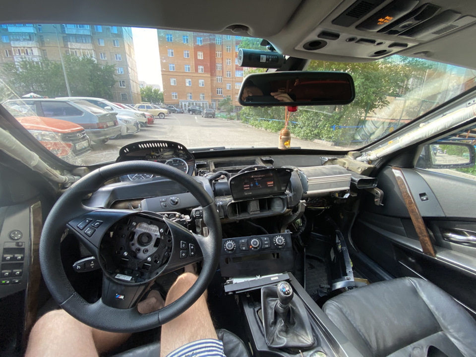 Замена радиатора печки — BMW 5 series (E60), 2,5 л, 2004 года | визит ...