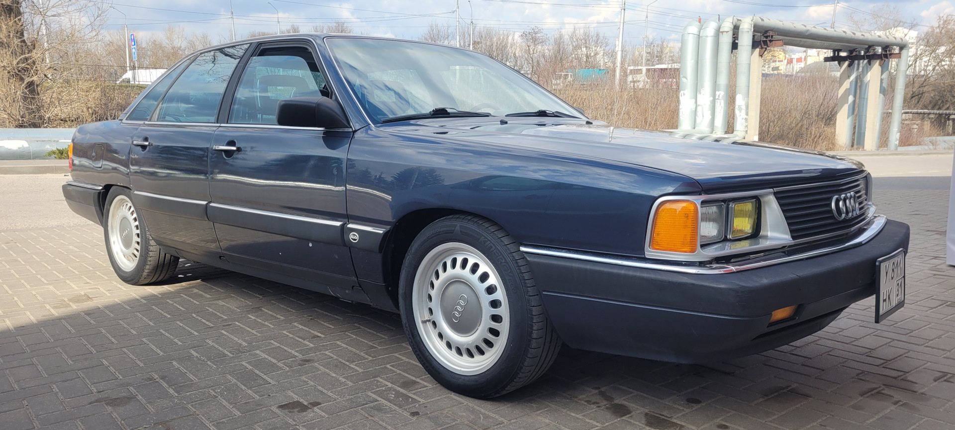 Переход на 5.112 — Audi 100 (C3), 2,2 л, 1985 года | колёсные диски ...
