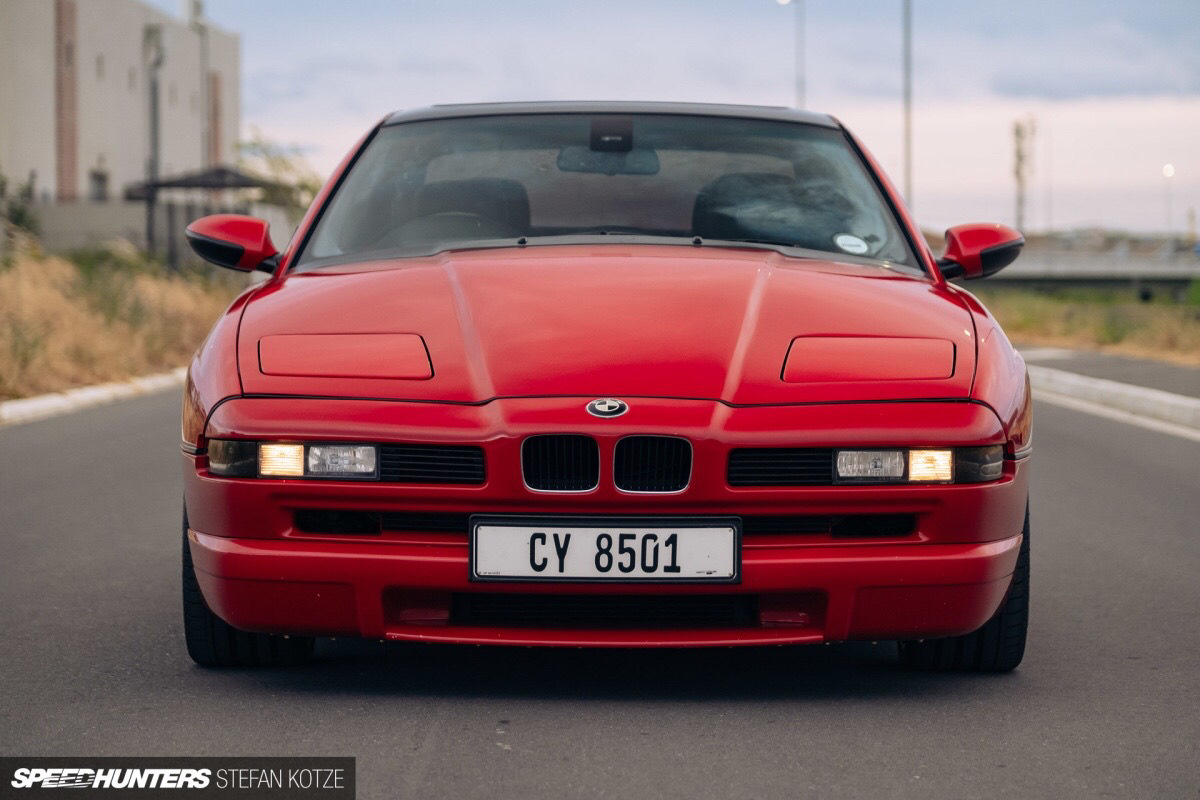 BMW 850 CSI Red