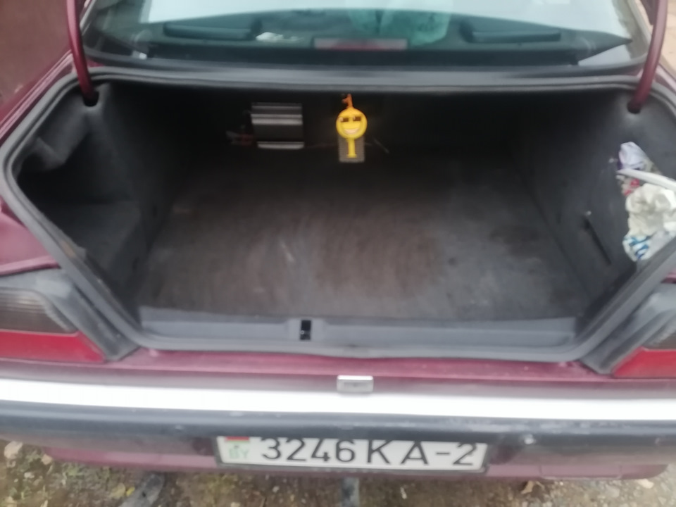 Зимняя доукомплектация багажника! — Peugeot 605, 2,1 л, 1996 года ...