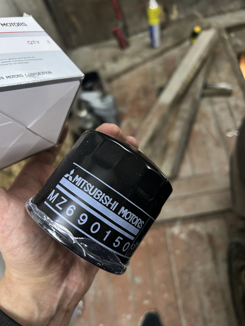 MZ690150 Фильтр масляный Mitsubishi | Запчасти на DRIVE2