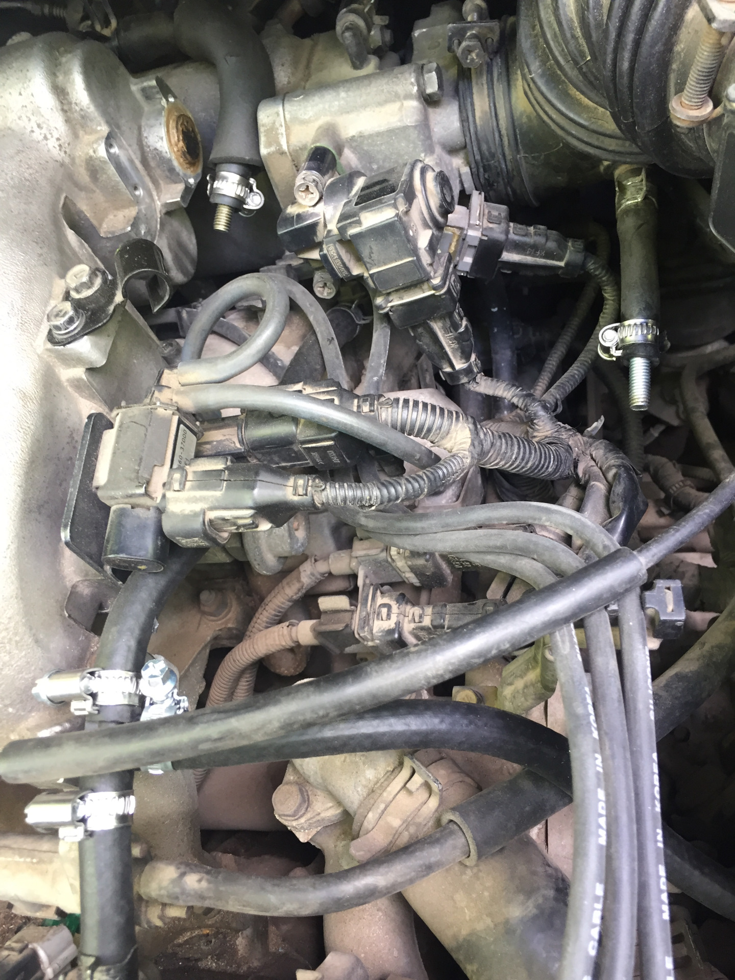 66). Сапун двс G6BA — Hyundai Tucson (JM), 2,7 л, 2004 года | своими ...