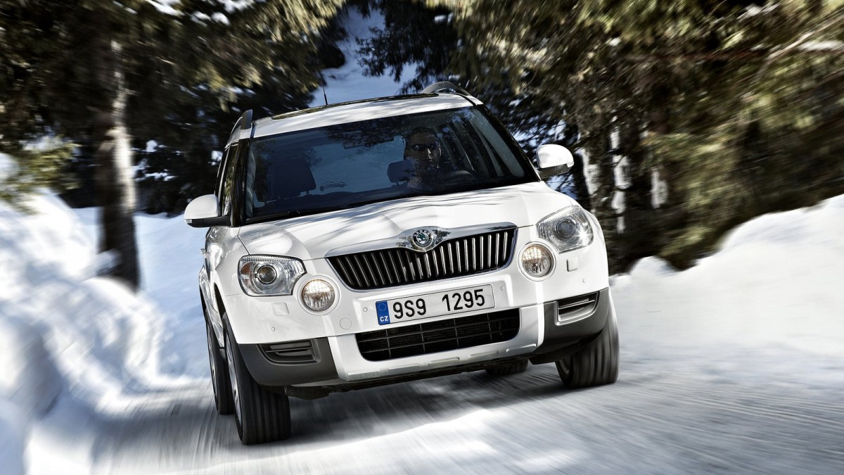 Yeti Skoda снежный человек