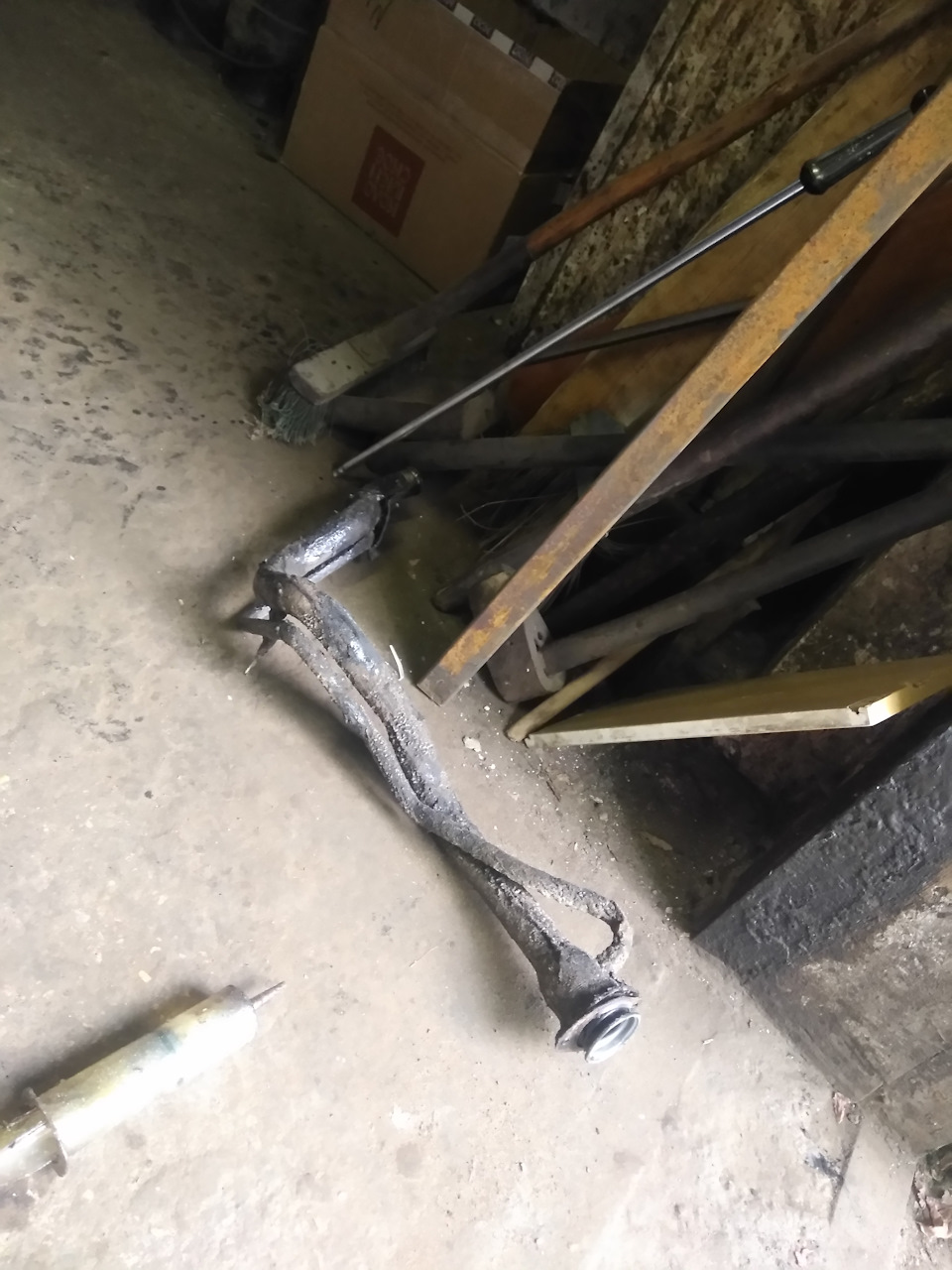 Установка новой( другой) горловины бензобака и антикор днища ...