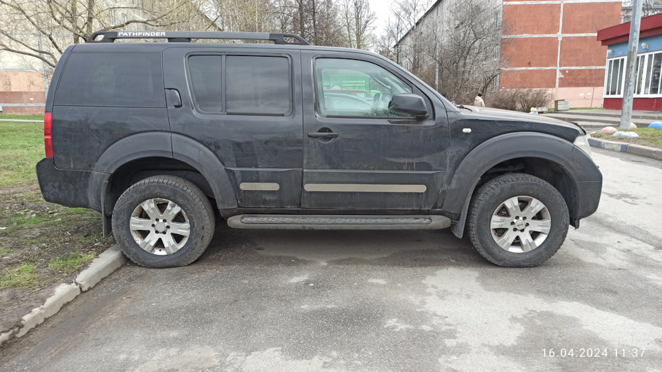 Ремонт рамы (завершение) — Nissan Pathfinder (3G), 2,5 л, 2006 года ...