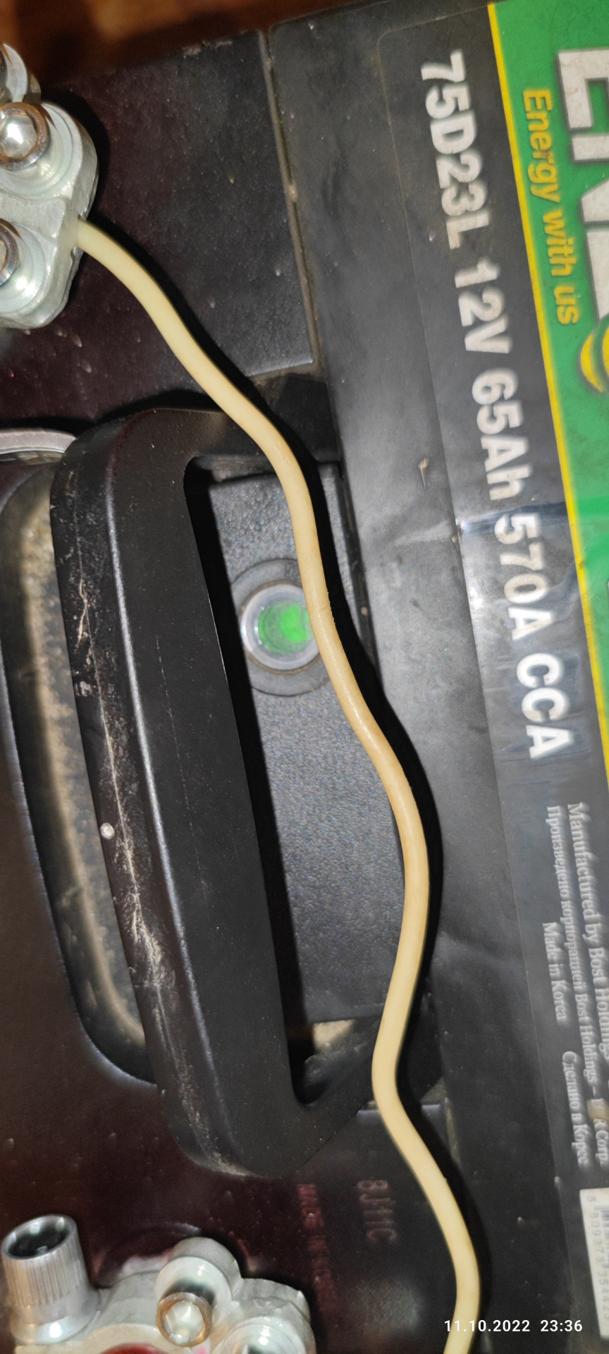 Перед зимой заряжаем аккумулятор#21 — Toyota Verso, 1,8 л, 2012 года ...