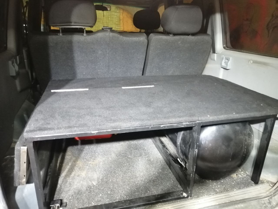 Спальник своими руками _часть №3 — УАЗ Patriot, 2,7 л, 2011 года ...