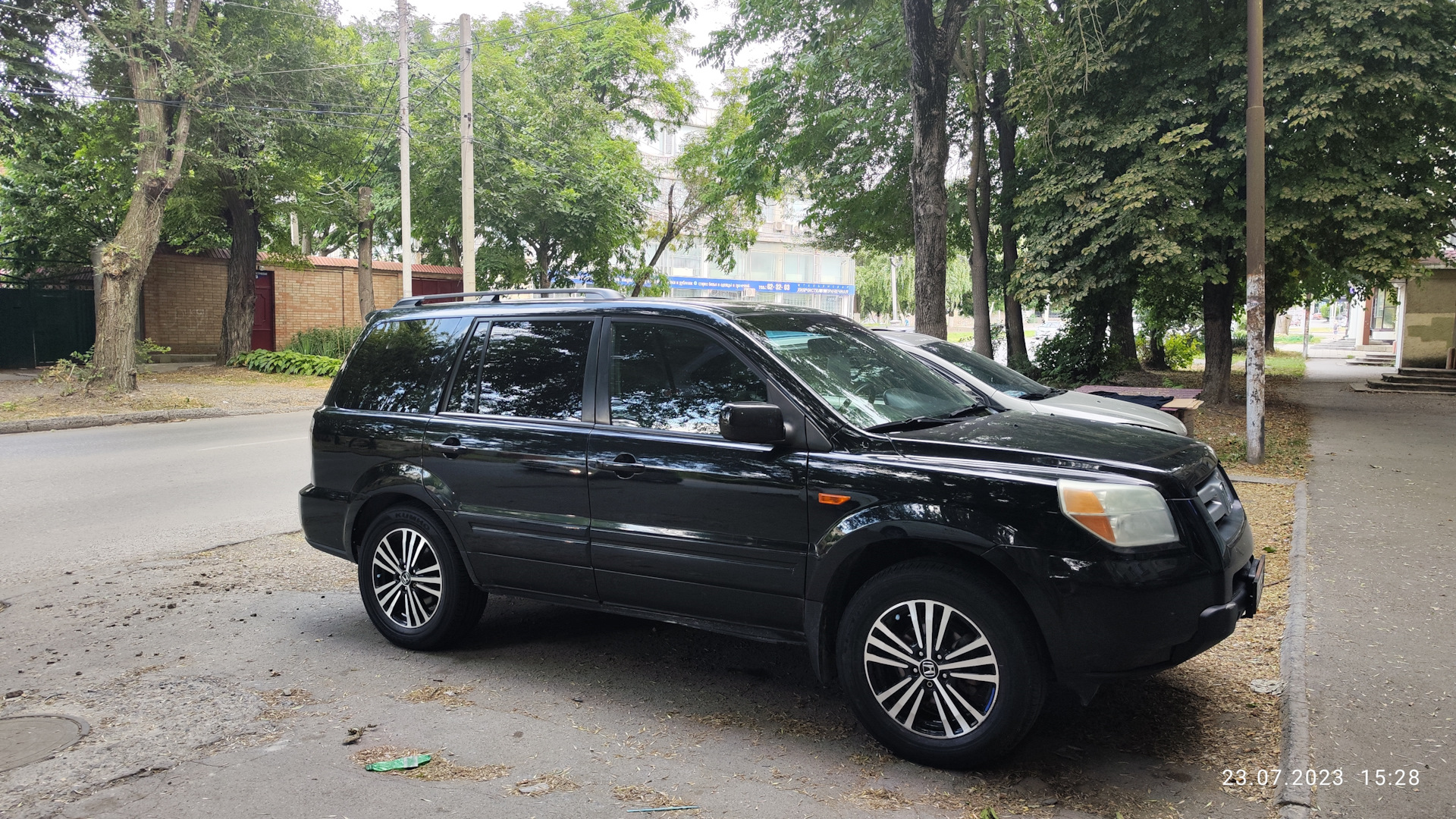 Honda Pilot (1G) 3.5 бензиновый 2007 | Т-90АС на DRIVE2