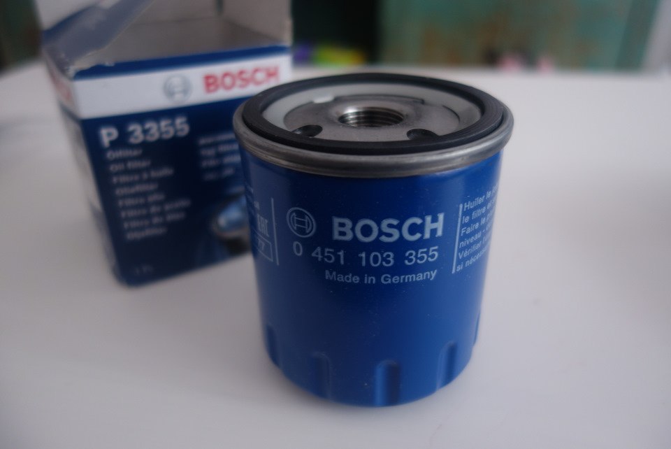 Фильтр масляный Bosch Р3355 — Citroen C5 (1G). Запчасти на фото: P3355, 0451103355