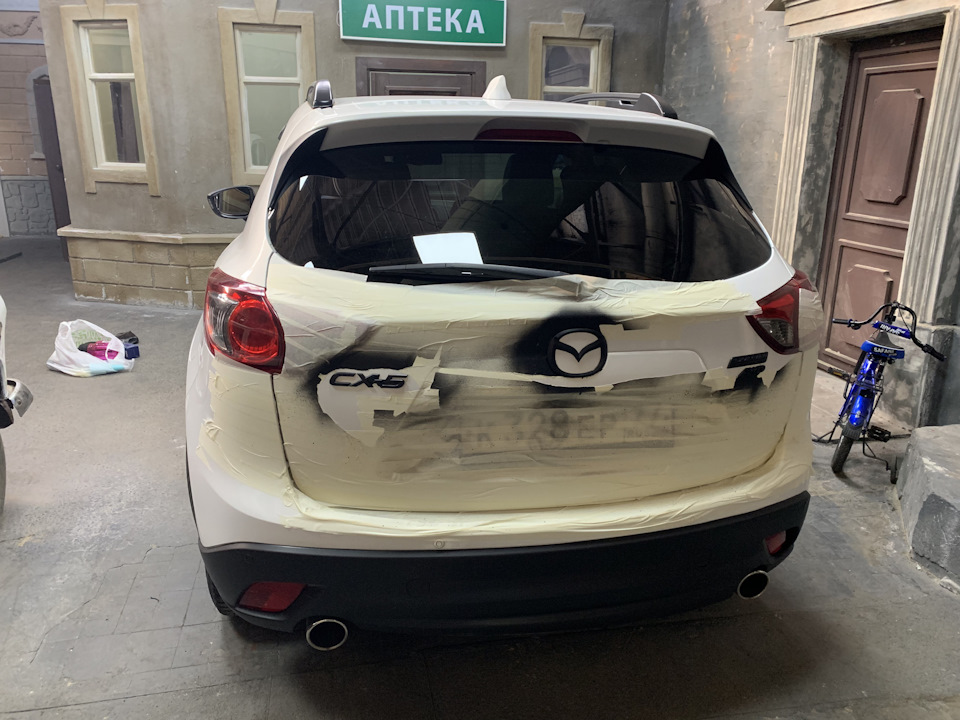 Аэрография Mazda CX 5