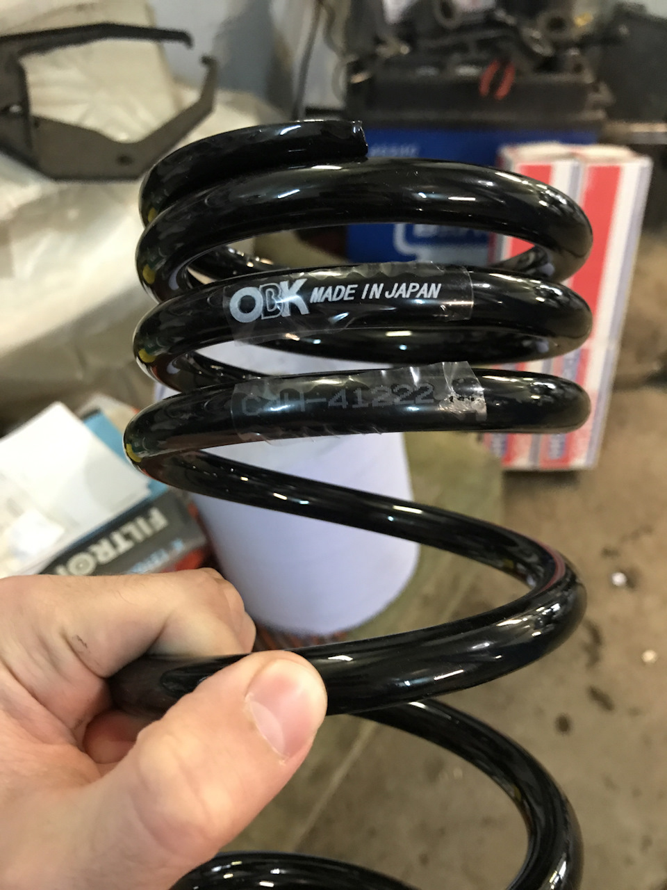 Замена пружин на obk c4h41222 — Honda Civic 4D (8G), 1,8 л, 2007 года ...