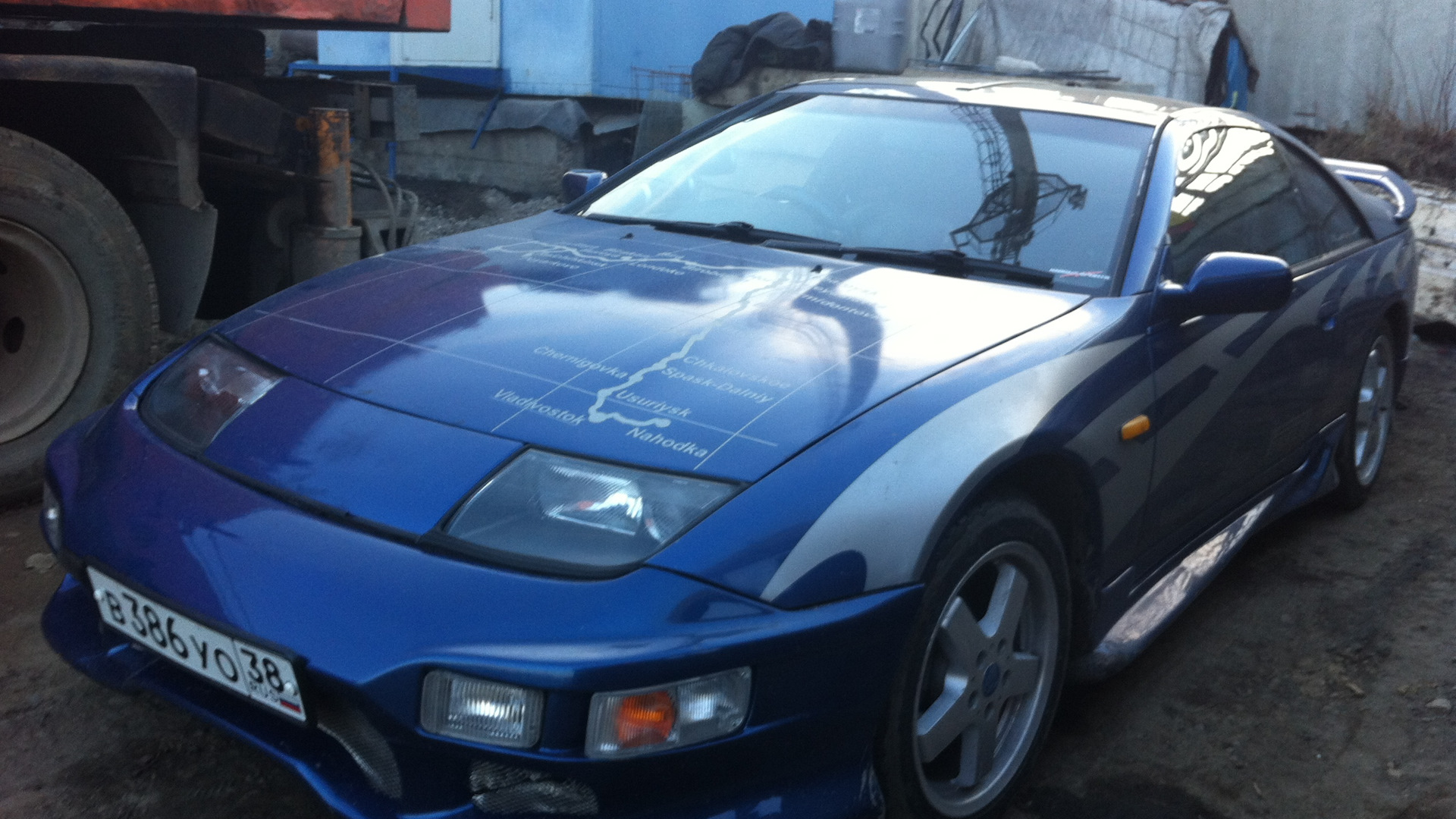 Nissan 300ZX (Z32) 3.0 бензиновый 1994 | Zetka vinil(фаерледи) на DRIVE2