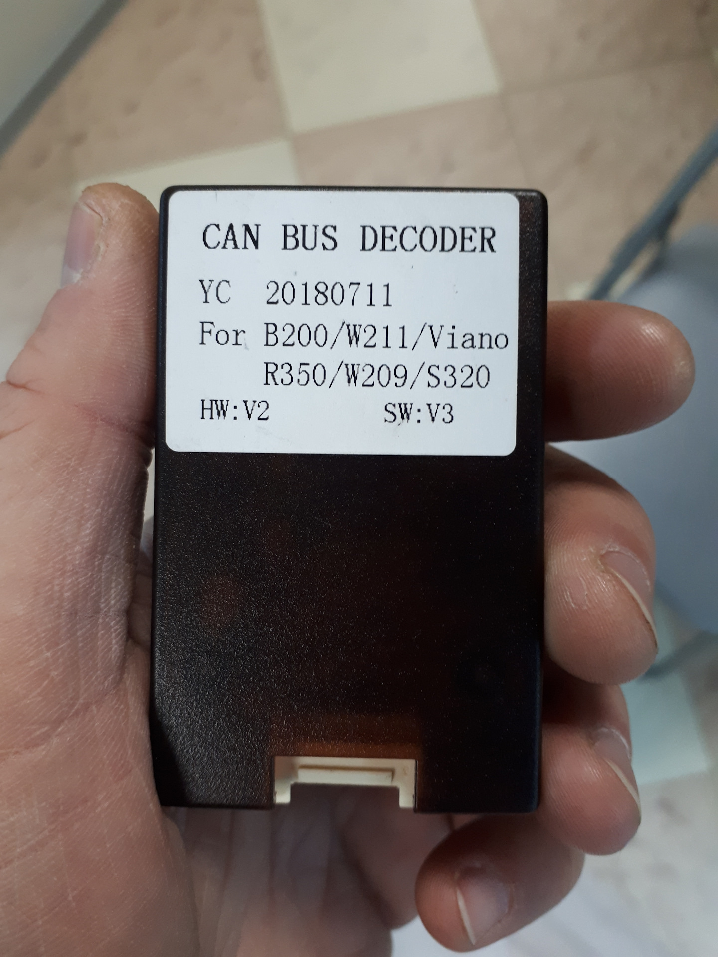 Схема can bus decoder