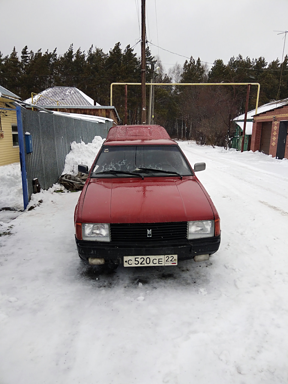 Как будто ляда открылась — Москвич 2335