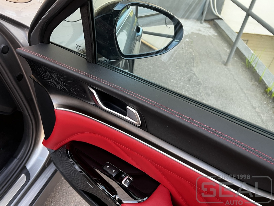 Перетяжка торпедо и дверных панелей для КИА К5 — SealAuto на DRIVE2