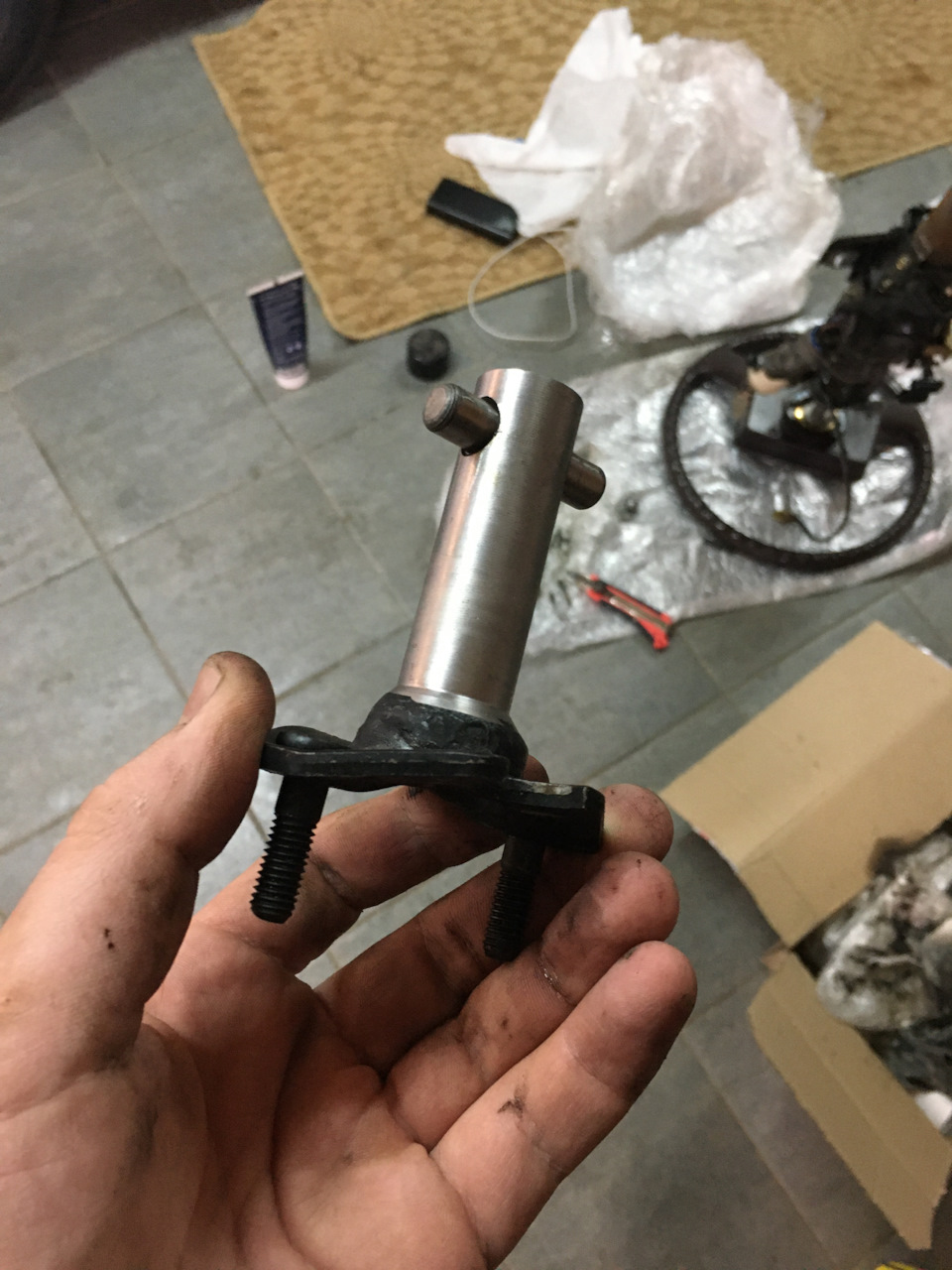 почистили! — Toyota Crown (S120)