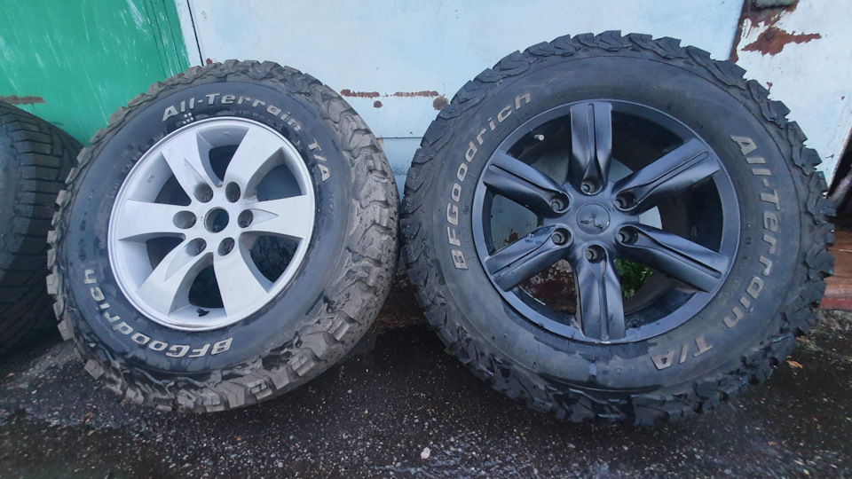 Продаю комплект колёс BFGoodrich KO2 и фаркоп в подарок! — Mitsubishi ...
