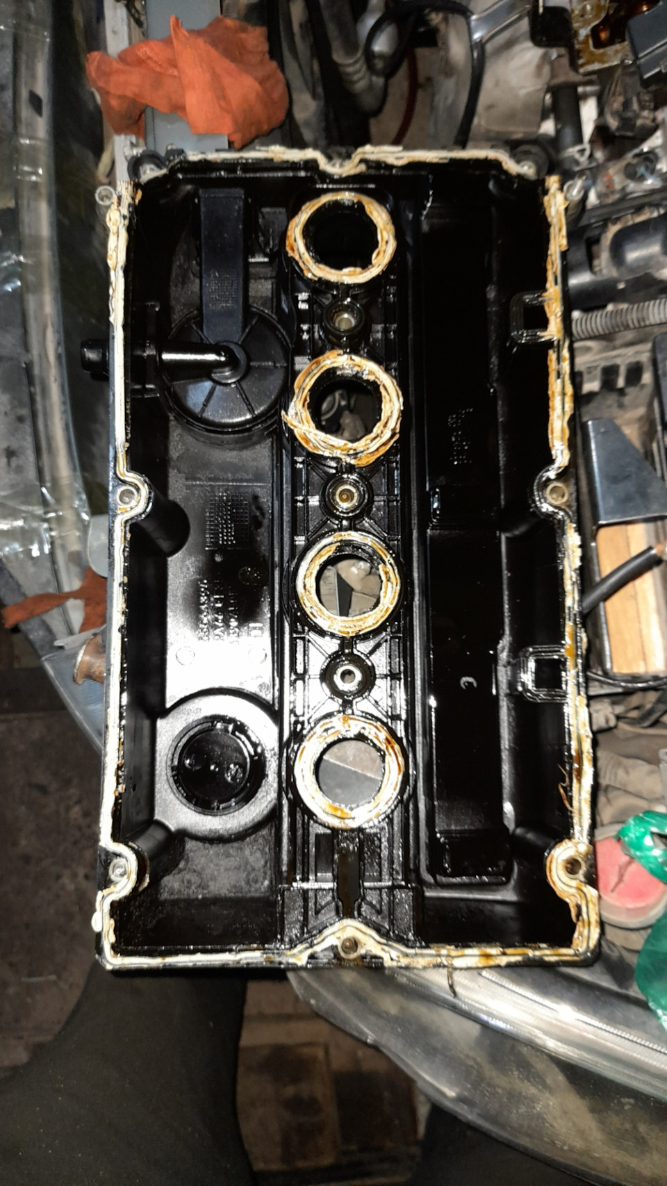 Вскрытие клапанной крышки — Chevrolet Cruze (1G), 1,8 л, 2011 года ...