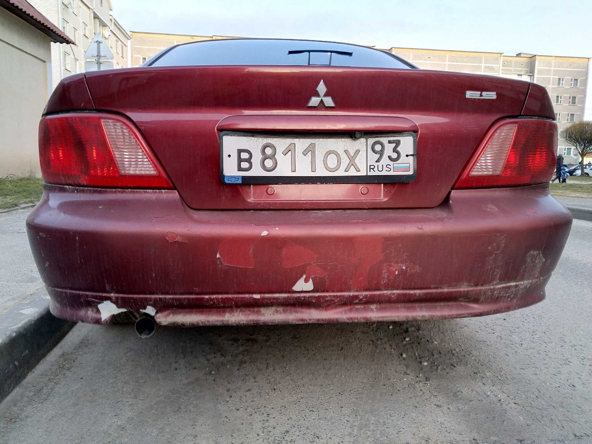 4,3 / 10 ⭐ Как вредные привычки влияют на внешний вид авто — Mitsubishi  Galant (8G), 2,4 л, 2003 года | тюнинг | DRIVE2