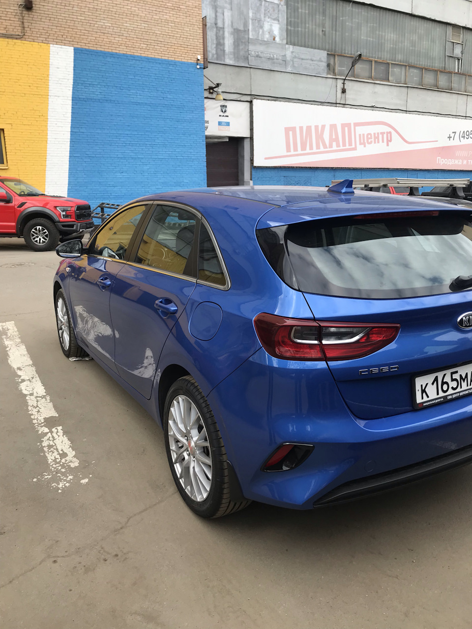 Kia Ceed Blue 2014