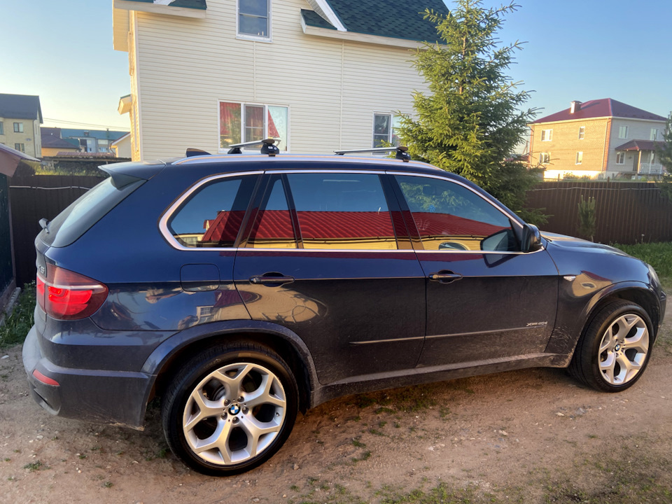 Установка проставок на R20 — BMW X5 (E70), 3 л, 2012 года | колёсные ...