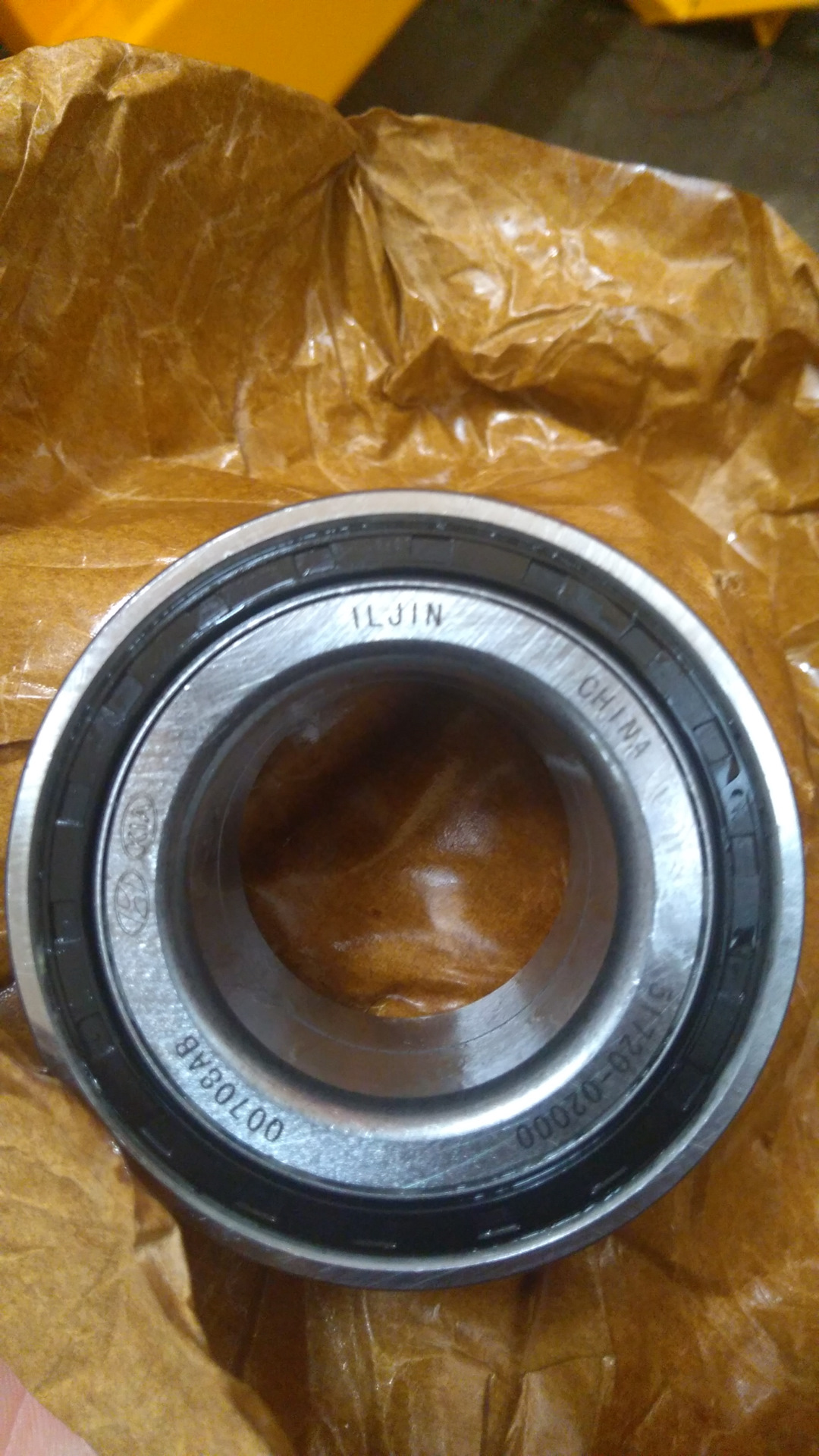 Подшипник ступицы "ОРИГИНАЛ" 51720 02000 — Hyundai Solaris (1G), 1,4 л ...