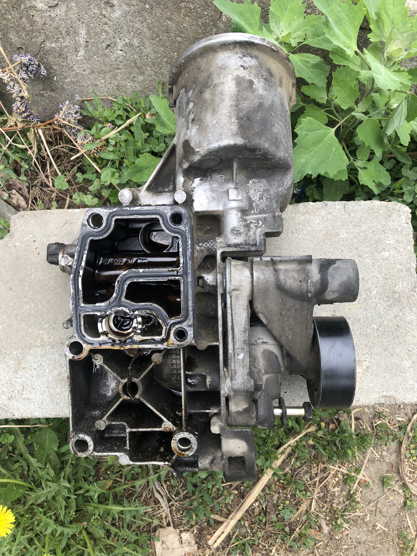 Прокладка масляного стакана — BMW 5 series (E34), 2 л, 1992 года ...