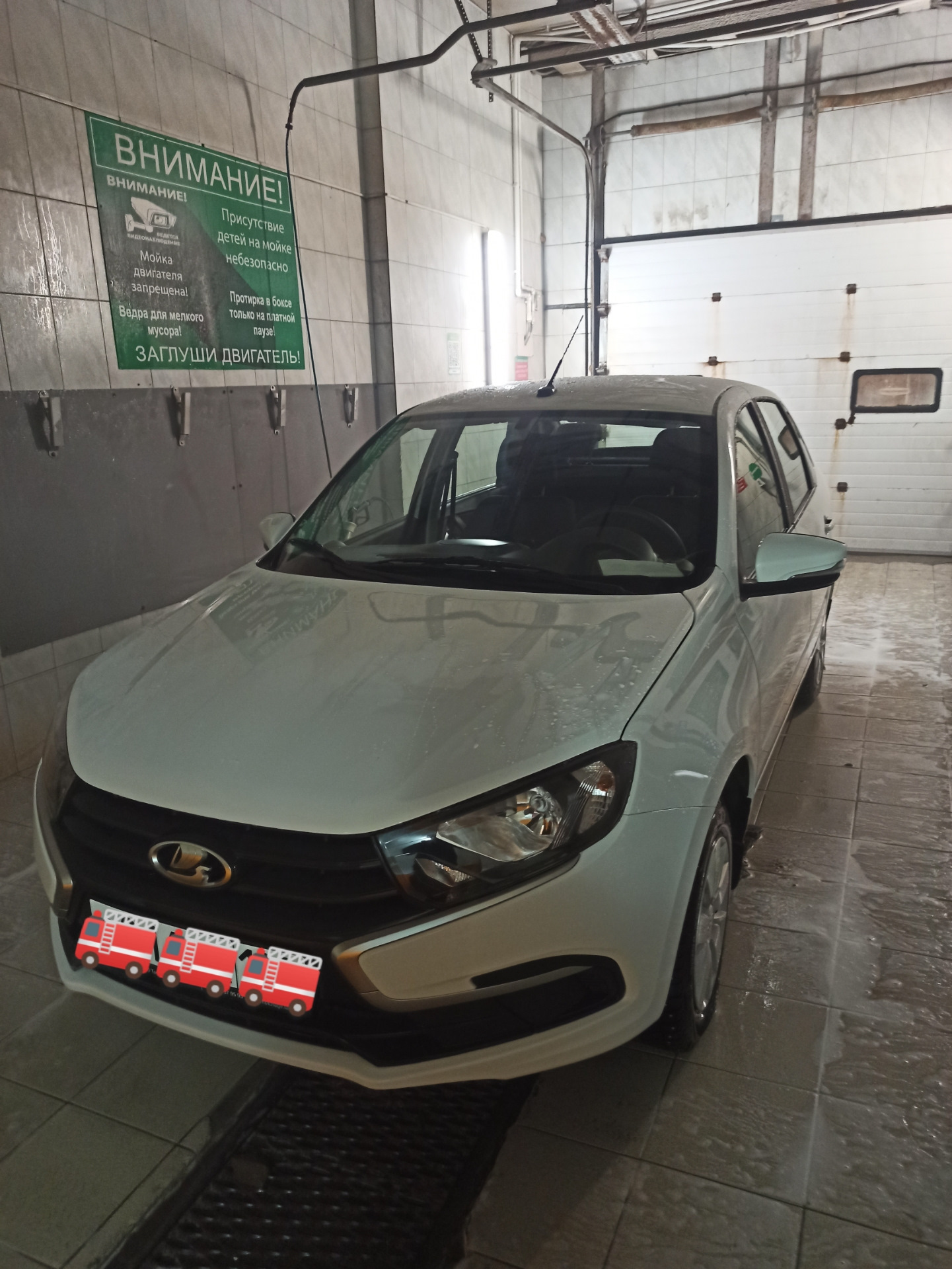 Тонировка ultra vision 50% — Lada Гранта (2G) FL, 1,6 л, 2022 года ...