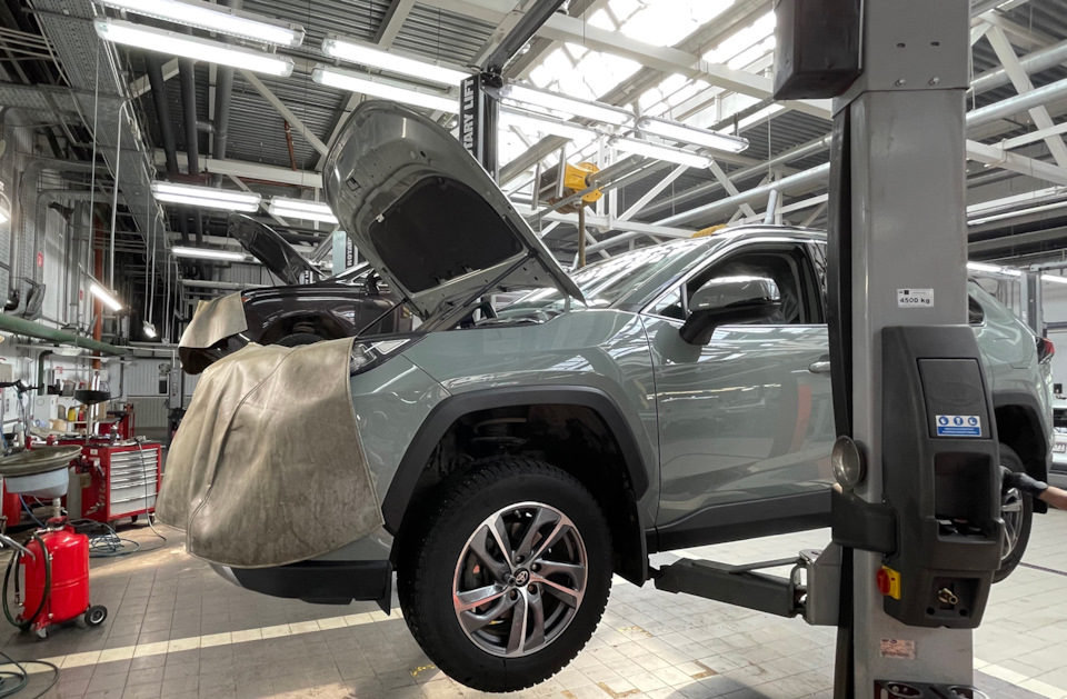 5 ТО — 47403км Тойота Люберцы — Toyota RAV4 (5G), 2 л, 2020 года ...