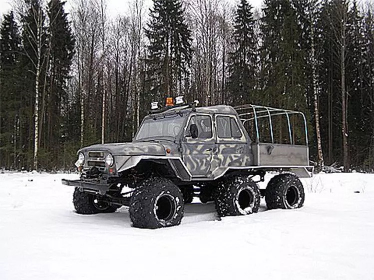 Самый большой уаз 6x6