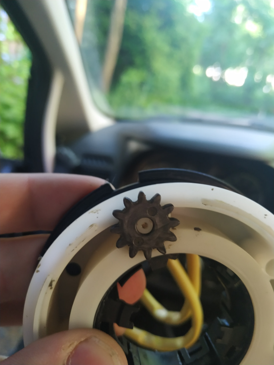 Установка подрулевого шлейфа Fiat Grande Punto — FIAT Grande Punto, 1,4 ...