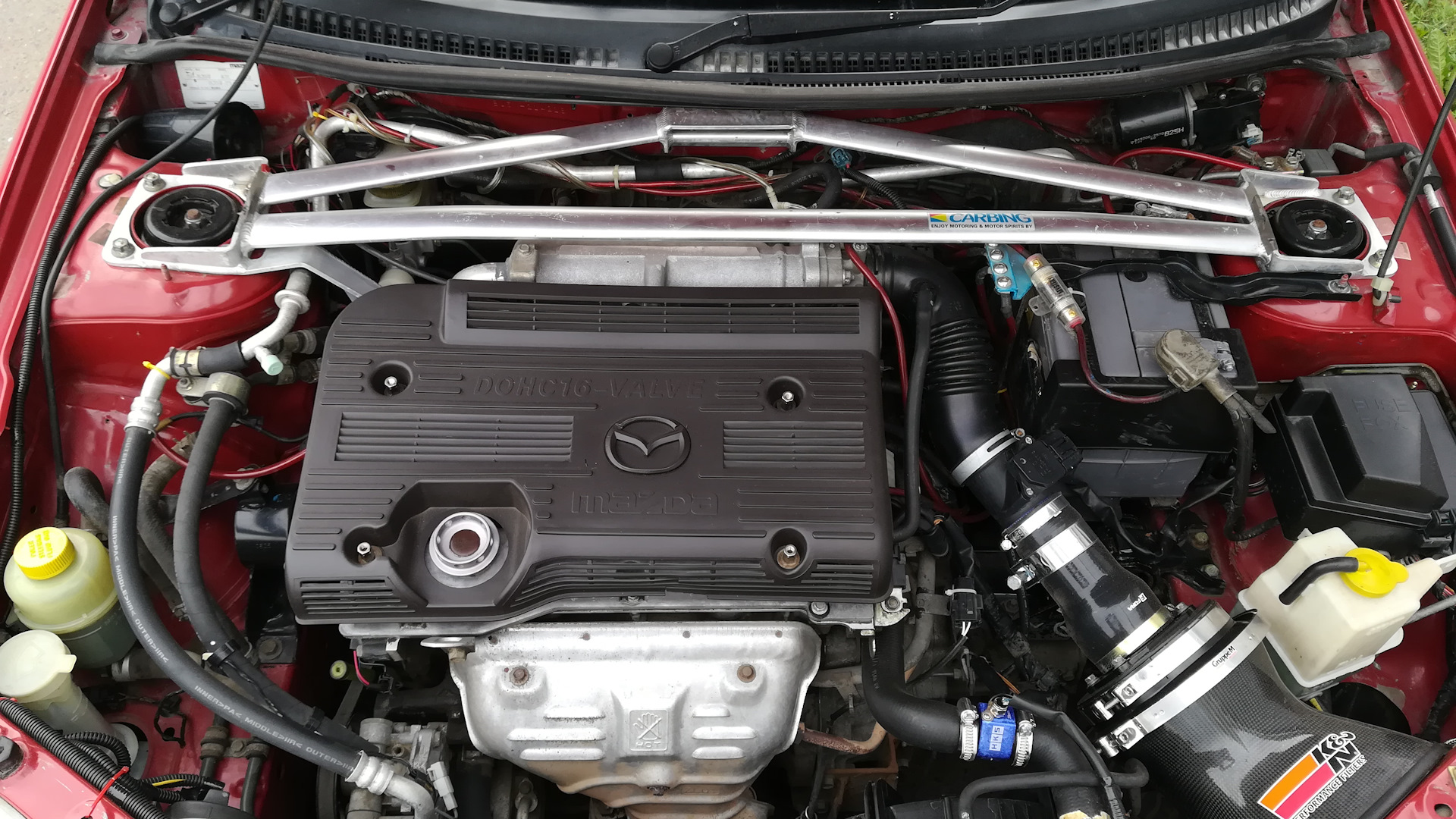 AUTOEXE Мазда 3. Mazda familia двигатель
