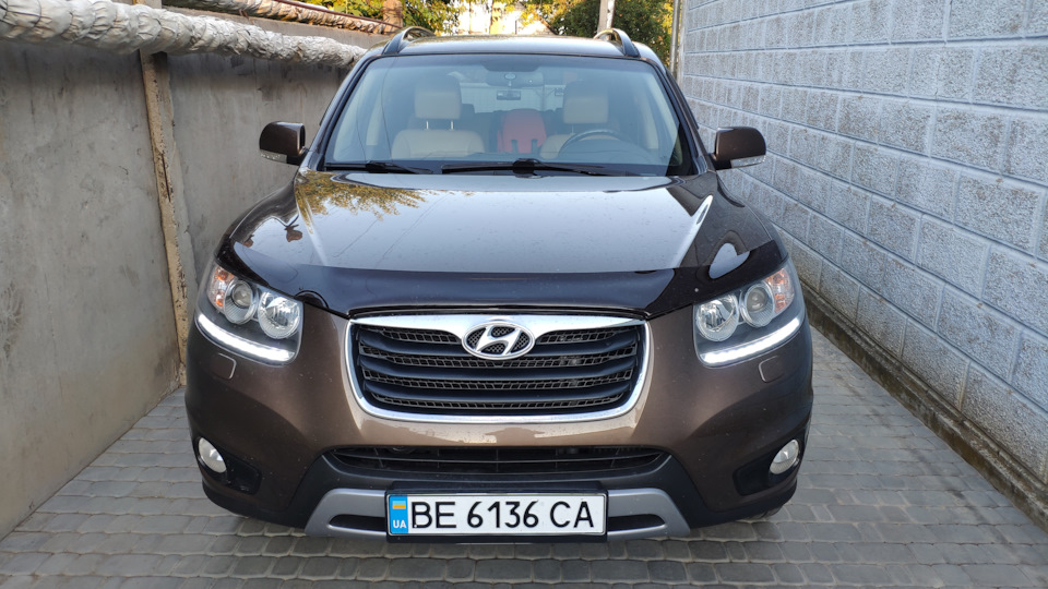 ДХО на Санта Фе — Hyundai Santa Fe (2G), 2,2 л, 2012 года | видео | DRIVE2